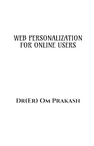 Cover image for Web Personalization for Online Users