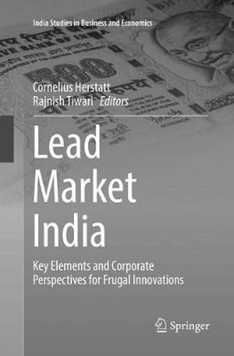 Cover image for Lead Market India: Key Elements and Corporate Perspectives for Frugal Innovations
