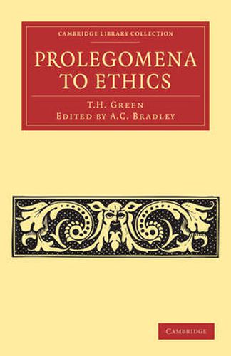 Cover image for Prolegomena to Ethics