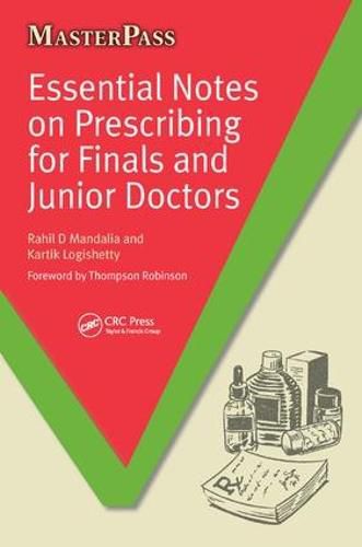 Cover image for Essential Notes on Prescribing for Finals and Junior Doctors