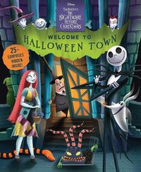 Cover image for Disney Tim Burton's the Nightmare Before Christmas: Welcome to Halloween Town!