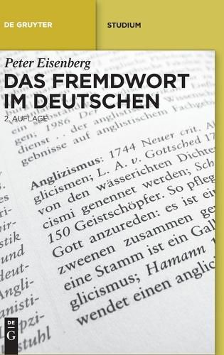 Cover image for Das Fremdwort Im Deutschen