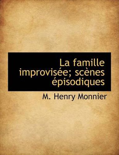 Cover image for La Famille Improvis E; SC Nes Pisodiques