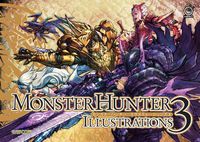 Cover image for Monster Hunter Illustrations 3