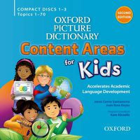 Cover image for Oxford Picture Dictionary Content Areas for Kids: Audio CDs