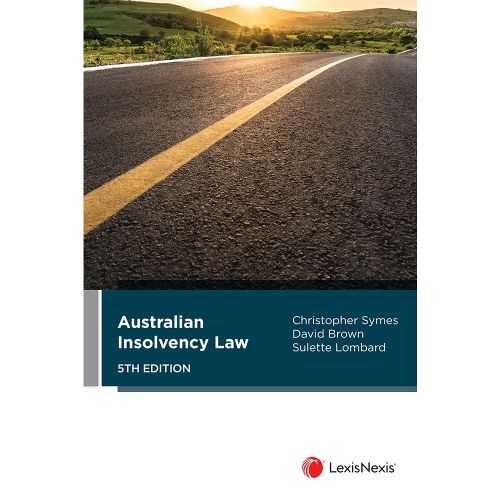 Cover image for Australian Insolvency Law