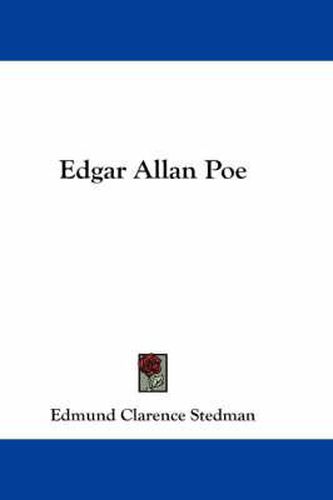 Cover image for Edgar Allan Poe