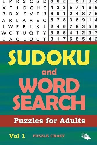 Cover image for Sudoku and Word Search Puzzles for Adults Vol 1