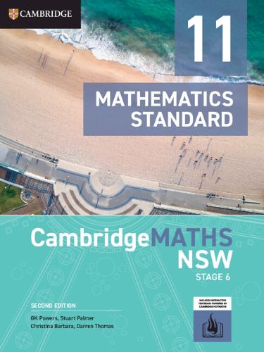 Cover image for CambridgeMATHS NSW Stage 6 Mathematics Standard Year 11