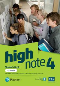 Cover image for High Note Level 4 Student's Book & eBook with Extra Digital Activities & App