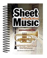 Cover image for Brass & Wind Sheet Music: Easy to Read, Easy to Play