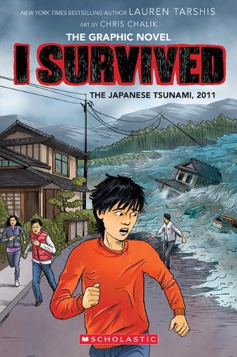 Cover image for I Survived the Japanese Tsunami, 2011 (I Survived Graphic Novel #12)