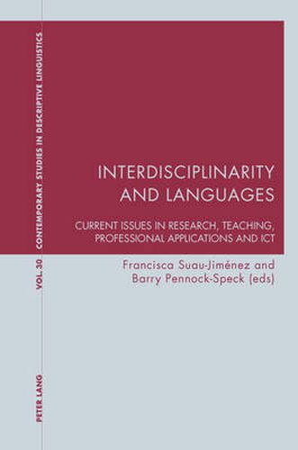 Cover image for Interdisciplinarity and Languages: Current Issues in Research, Teaching, Professional Applications and ICT