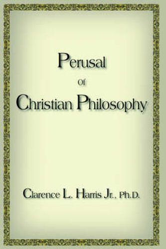 Cover image for Perusal Of Christian Philosophy