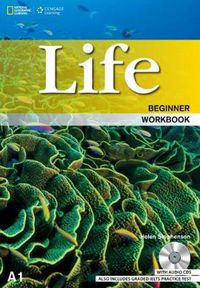 Cover image for Life Beginner: Workbook with Key plus Audio CD