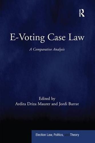 Cover image for E-Voting Case Law: A Comparative Analysis