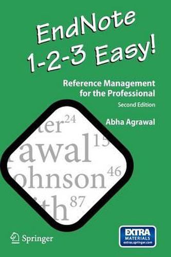 Cover image for EndNote 1 - 2 - 3  Easy!: Reference Management for the Professional