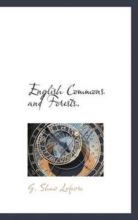 Cover image for English Commons and Forests.