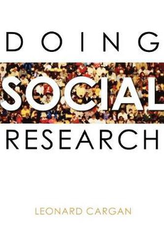 Cover image for Doing Social Research