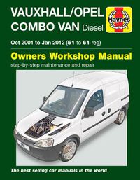 Cover image for Vauxhall/Opel Combo Diesel Van (Oct 2001 To Jan 2012) 51 To 61