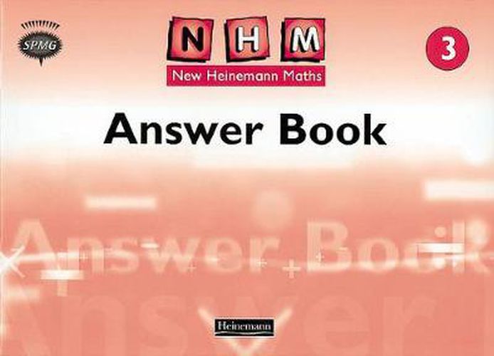 Cover image for New Heinemann Maths Yr3, Answer Book