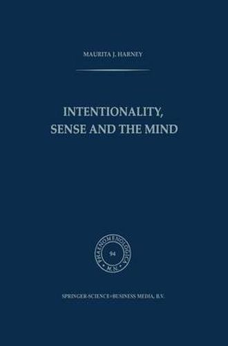 Cover image for Intentionality, Sense and the Mind