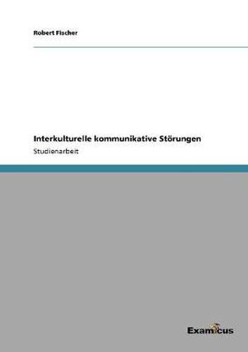 Cover image for Interkulturelle kommunikative Stoerungen