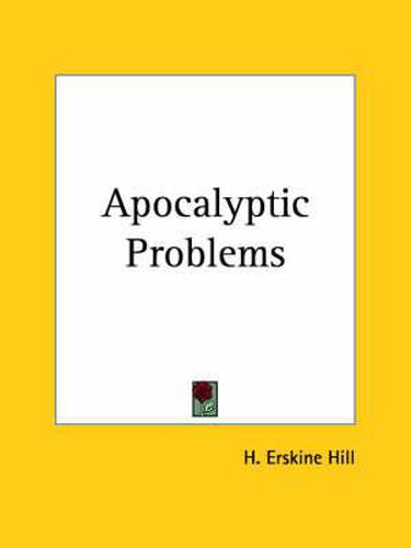 Cover image for Apocalyptic Problems (1916)