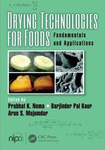 Cover image for Drying Technologies for Foods: Fundamentals and Applications