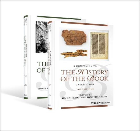 Cover image for A Companion to the History of the Book, 2nd Edition 2 Volume Set