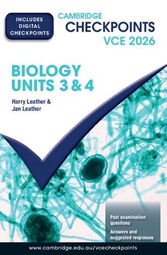 Cover image for Cambridge Checkpoints VCE Biology Units 3&4 2026