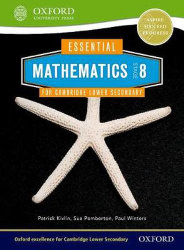 Cover image for Essential Mathematics for Cambridge Lower Secondary Stage 8