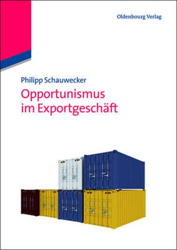 Cover image for Opportunismus Im Exportgeschaft