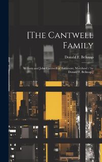 Cover image for [The Cantwell Family