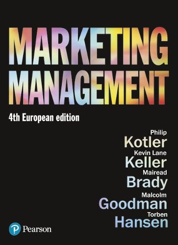 Cover image for Marketing Management: European Edition