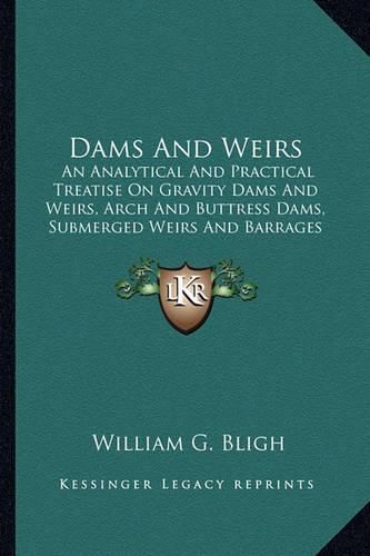 Cover image for Dams and Weirs