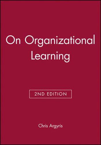 Cover image for On Organizational Learning