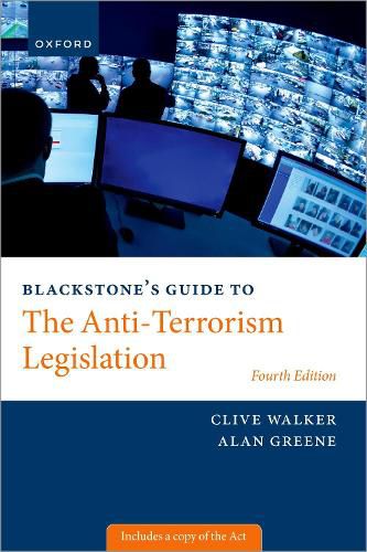 Cover image for Blackstone's Guide to the Anti-Terrorism Legislation