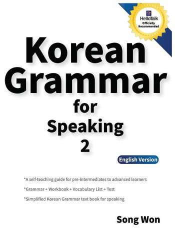 Cover image for Korean Grammar for Speaking 2