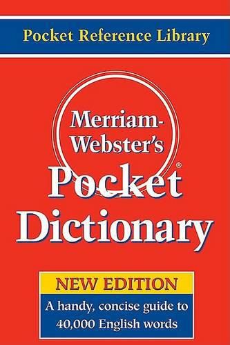 Cover image for Merriam Webster's Pocket Dictionary