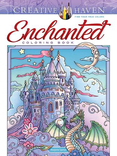 Cover image for Creative Haven Enchanted Coloring Book