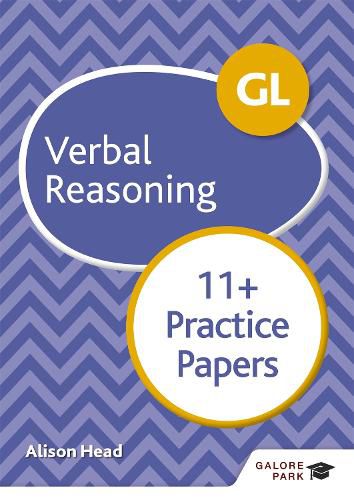 Cover image for GL 11+ Verbal Reasoning Practice Papers