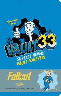 Cover image for Fallout: The Official Hardcover Journal of Vault 33