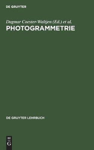 Cover image for Photogrammetrie