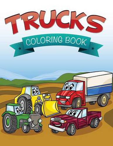 Cover image for Trucks Coloring Book