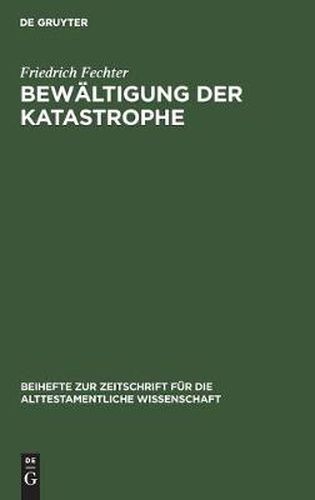 Cover image for Bewaltigung der Katastrophe