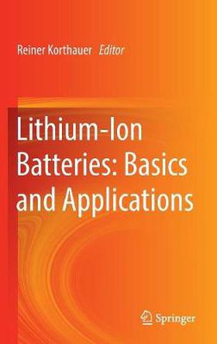 Cover image for Lithium-Ion Batteries: Basics and Applications