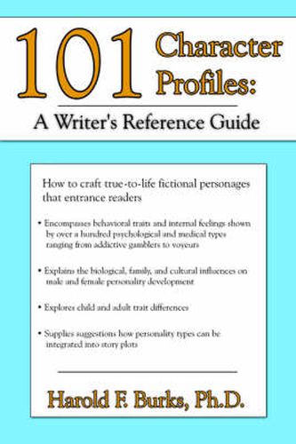 Cover image for 101 Character Profiles: : A Writer's Reference Guide