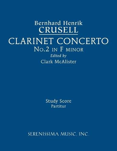 Cover image for Clarinet Concerto No.2, Op.5: Study score