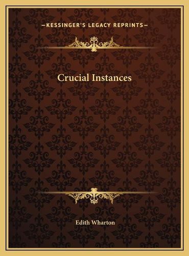 Cover image for Crucial Instances